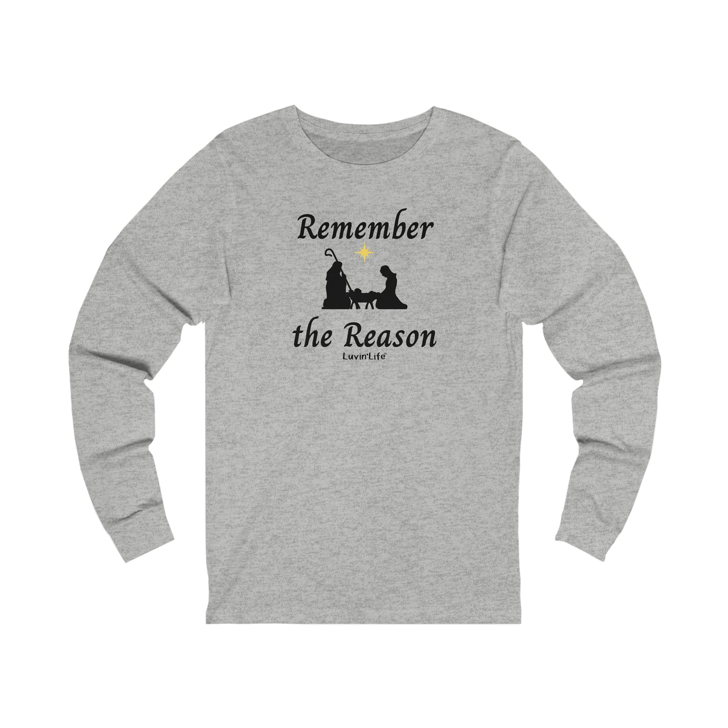 REMEMBER THE REASON - Bella+Canvas - Unisex Jersey Long Sleeve Tee (+3XL)