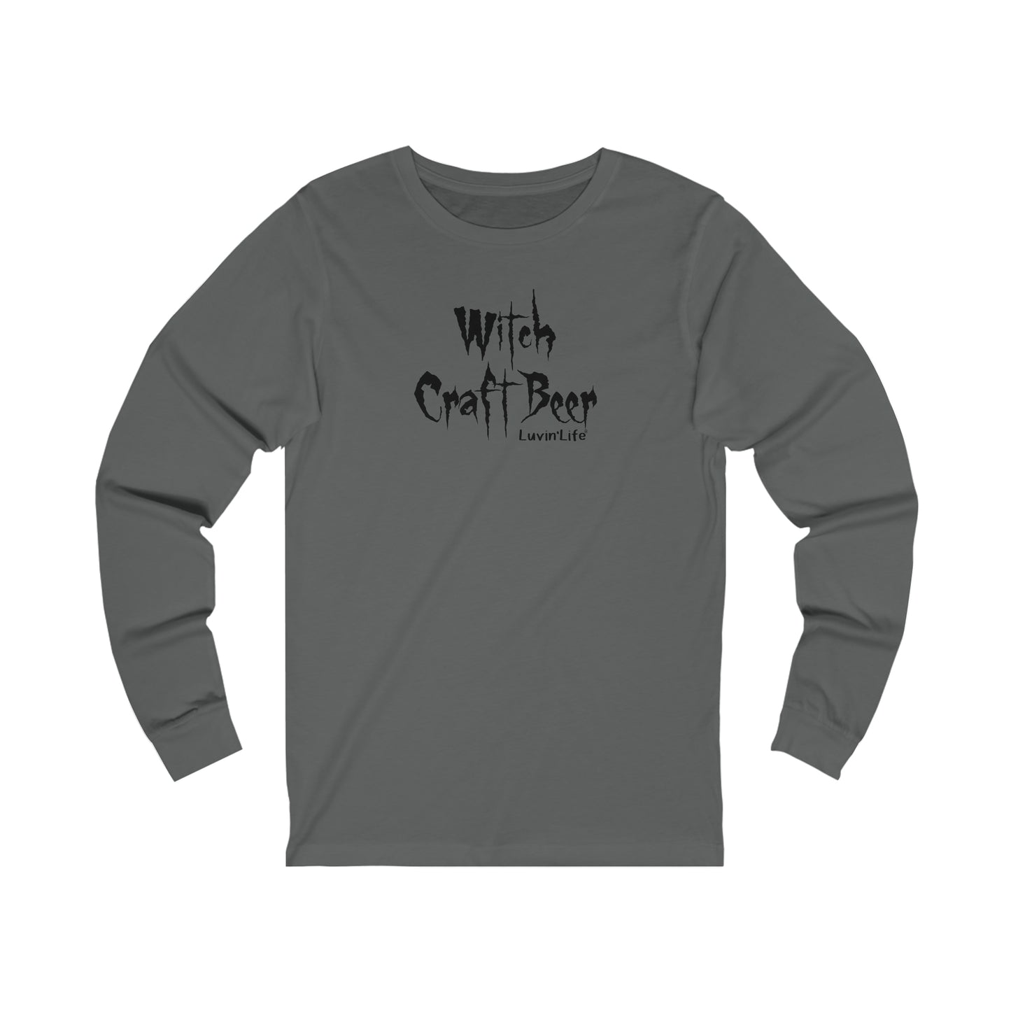 WITCH CRAFT BEER - Bella+Canvas Unisex Jersey Long Sleeve Tee (+2XL)