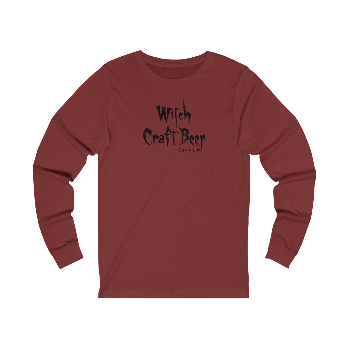 WITCH CRAFT BEER - Bella+Canvas Unisex Jersey Long Sleeve Tee (+2XL)