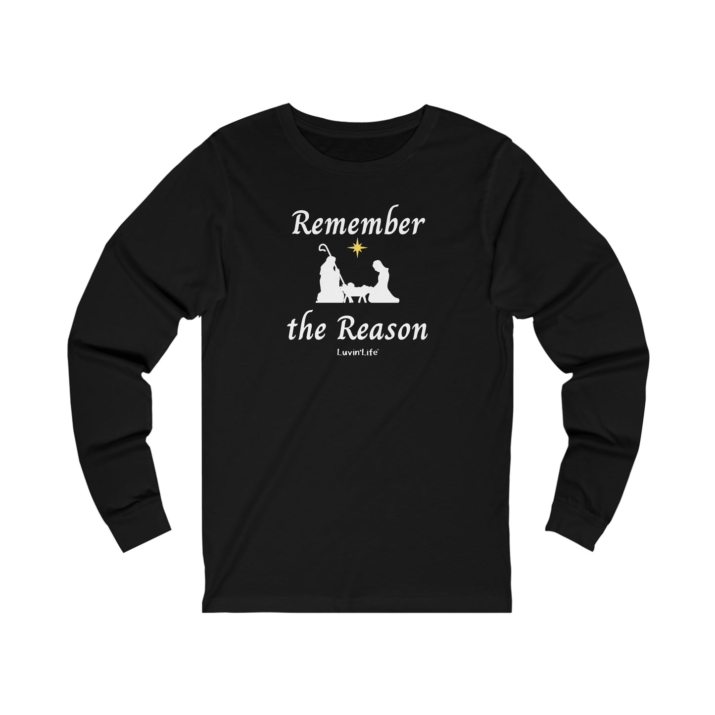 REMEMBER THE REASON - Bella+Canvas - Unisex Jersey Long Sleeve Tee (+3XL)