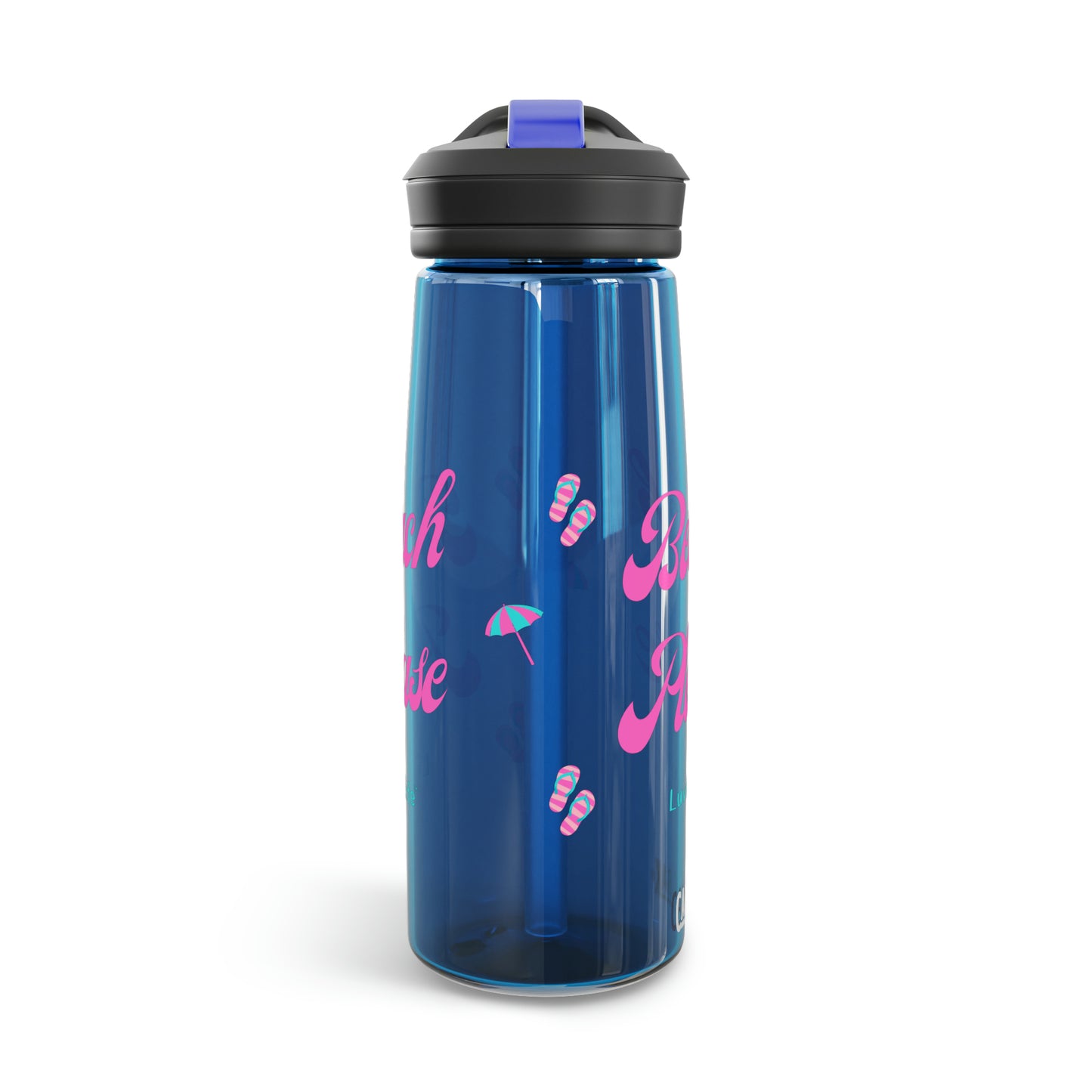 BEACH PLEASE - Pink font - CamelBak Eddy®  Water Bottle, 20oz\25oz