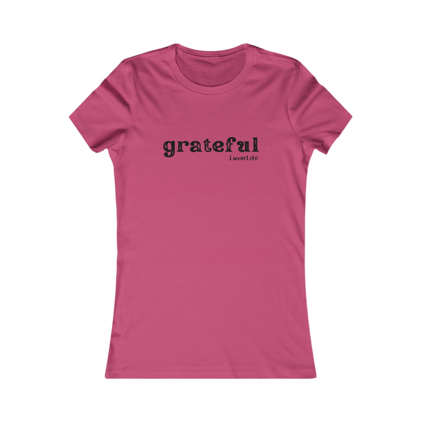 GRATEFUL - Bella+Canva - Women's Favorite Tee (Fitted)