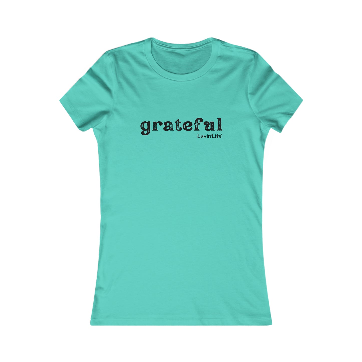 GRATEFUL - Bella+Canva - Women's Favorite Tee (Fitted)