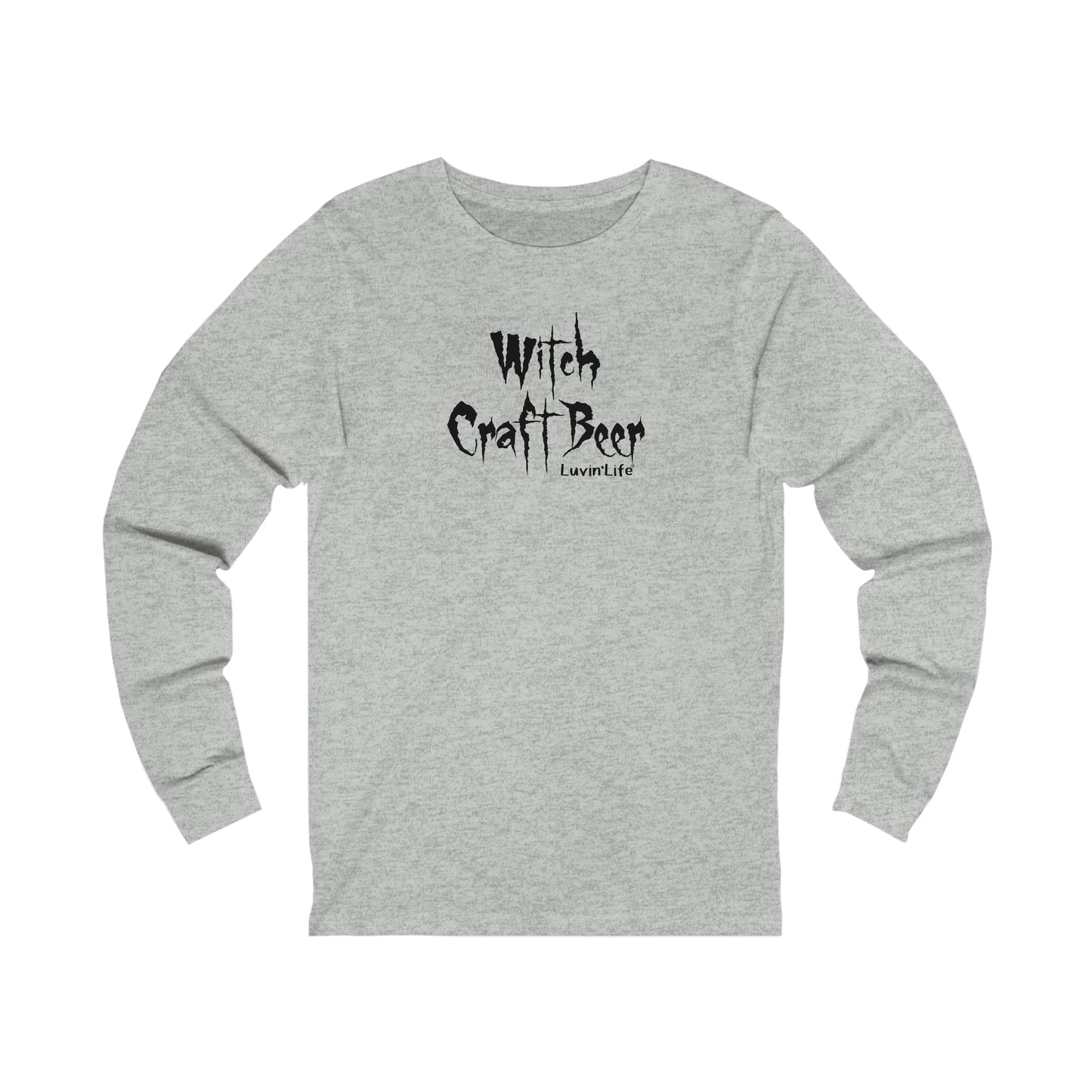 WITCH CRAFT BEER - Bella+Canvas Unisex Jersey Long Sleeve Tee (+2XL)