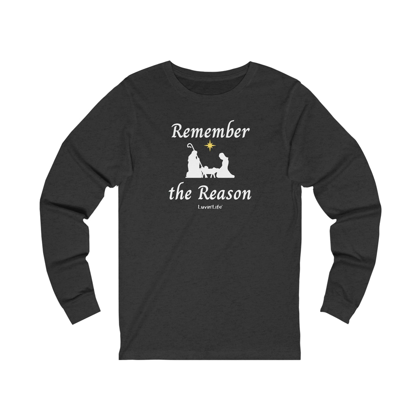 REMEMBER THE REASON - Bella+Canvas - Unisex Jersey Long Sleeve Tee (+3XL)