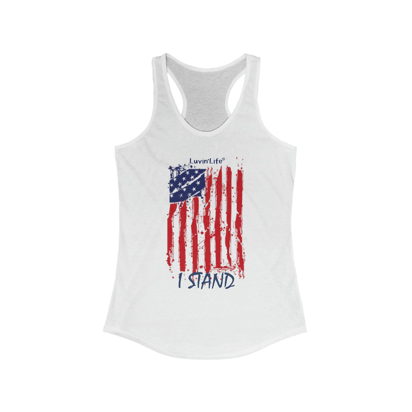 I STAND - Next Level - Women's Ideal Racerback Tank