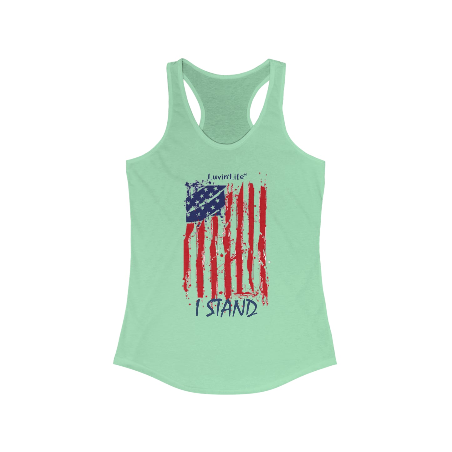 I STAND - Next Level - Women's Ideal Racerback Tank