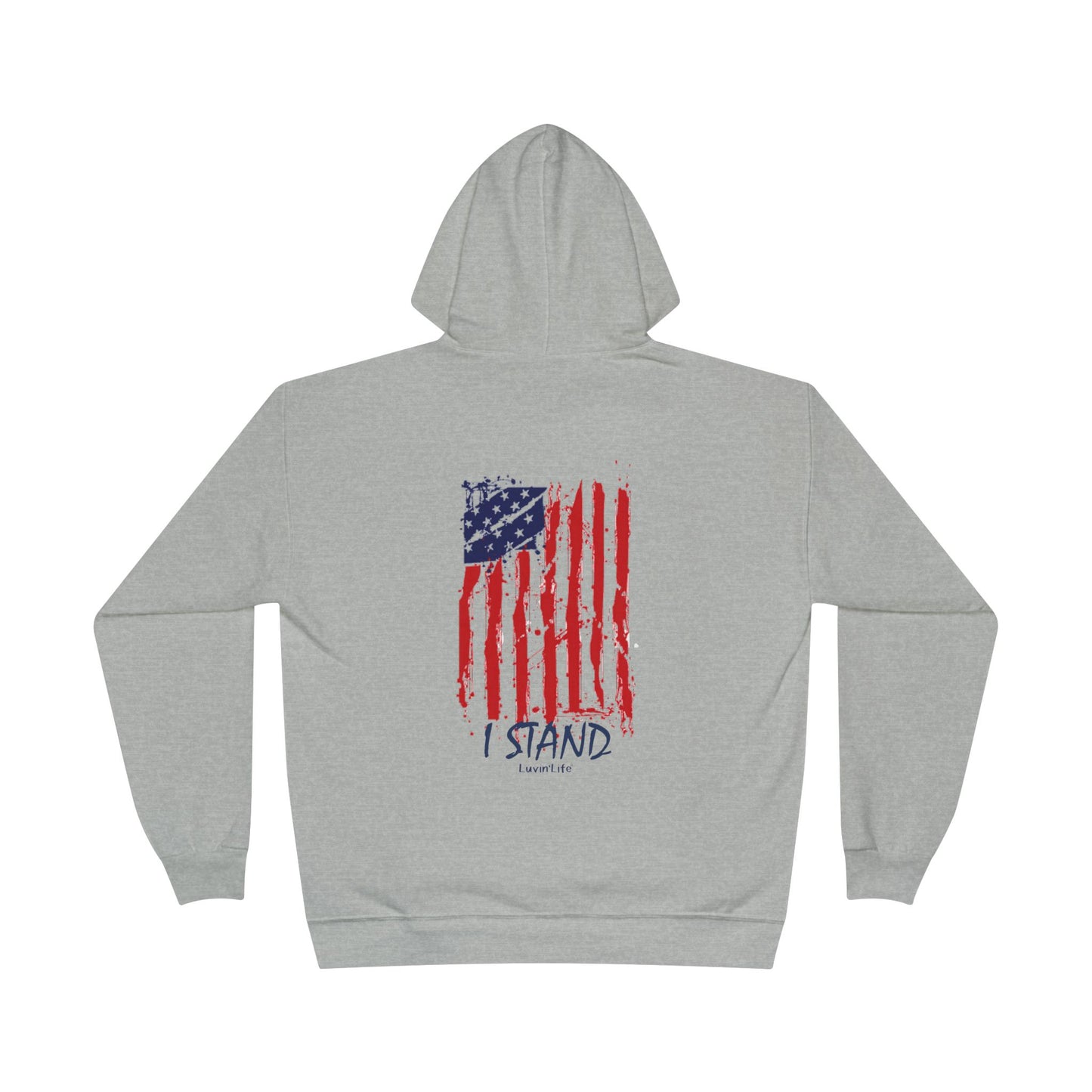 "I STAND" - Unisex Pullover Hoodie Sweatshirt (+3XL)