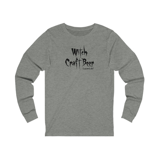 WITCH CRAFT BEER - Bella+Canvas Unisex Jersey Long Sleeve Tee (+2XL)