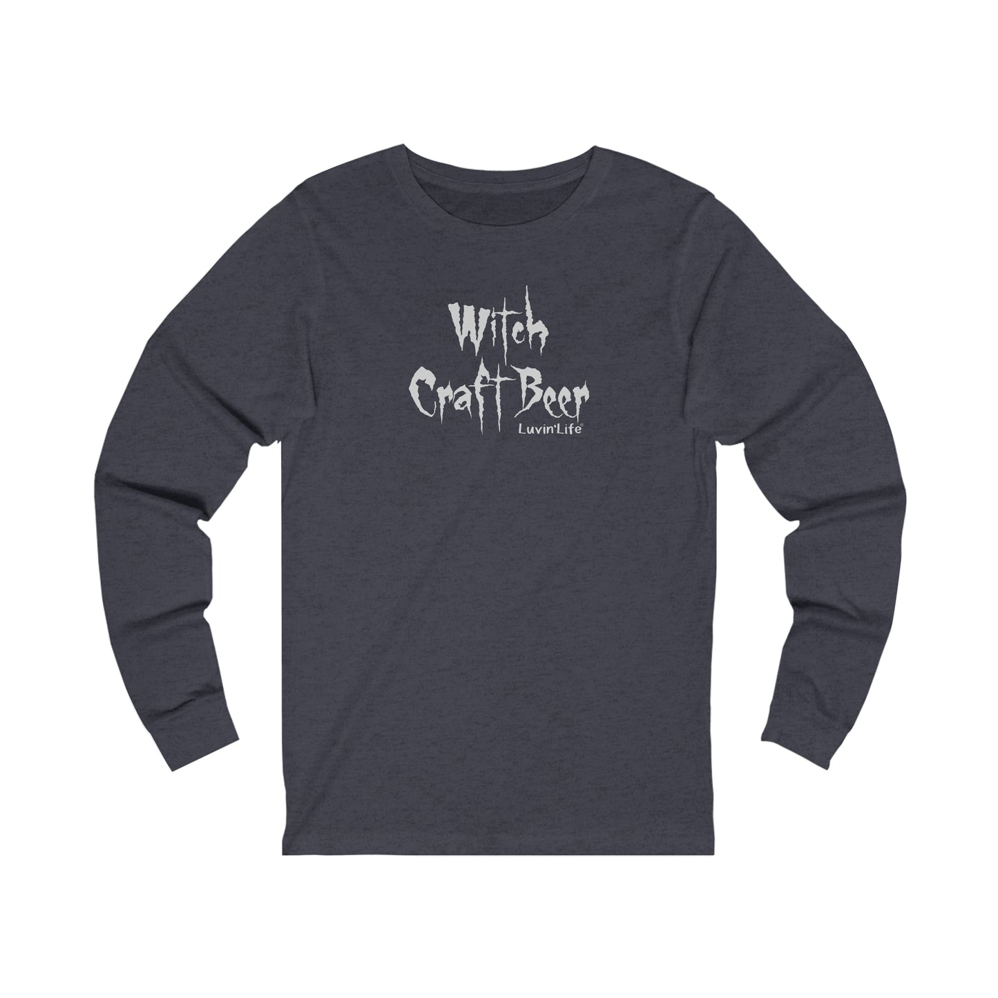 WITCH CRAFT BEER - Bella+Canvas Unisex Jersey Long Sleeve Tee (+2XL)