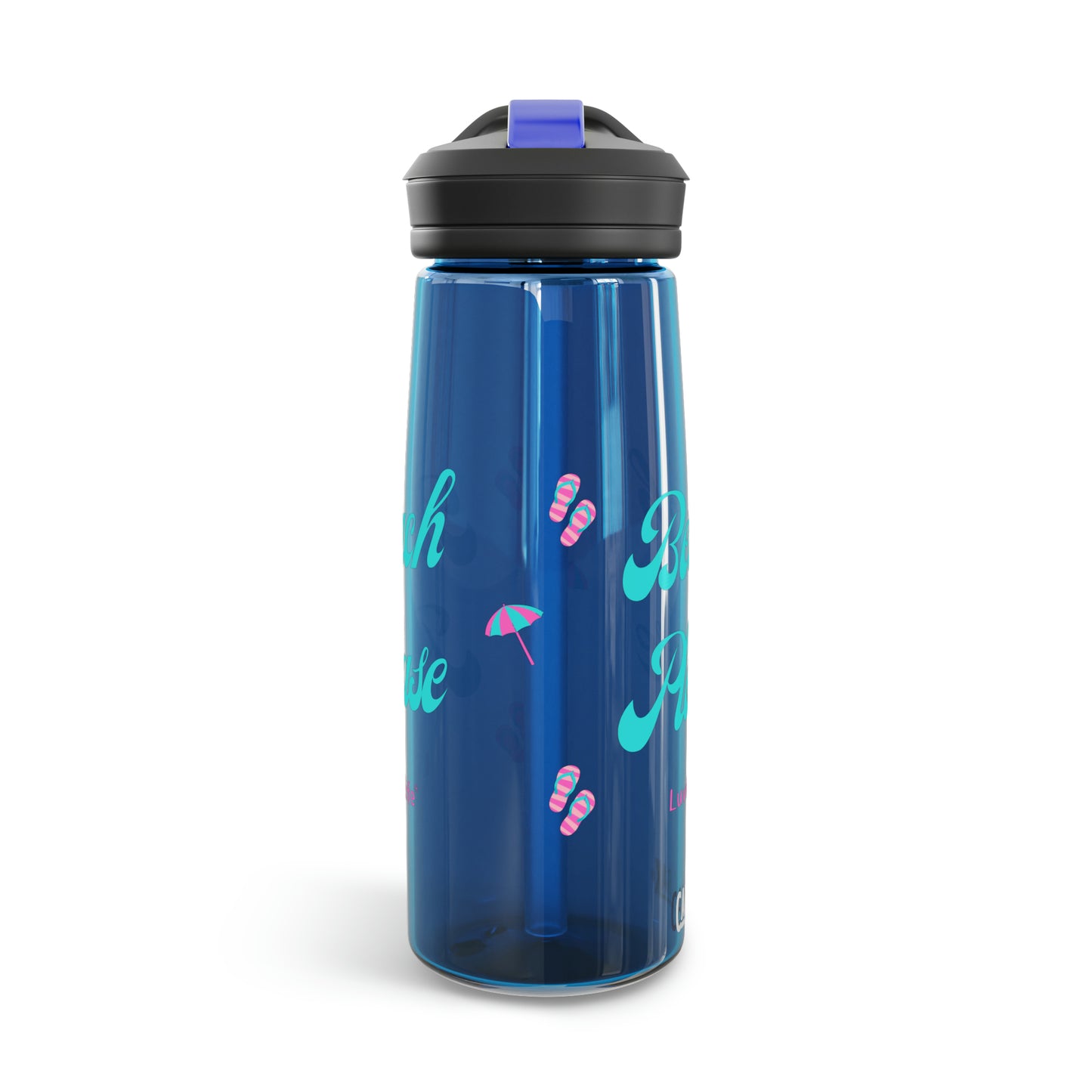 BEACH PLEASE - Teal font - CamelBak Eddy®  Water Bottle, 20oz\25oz