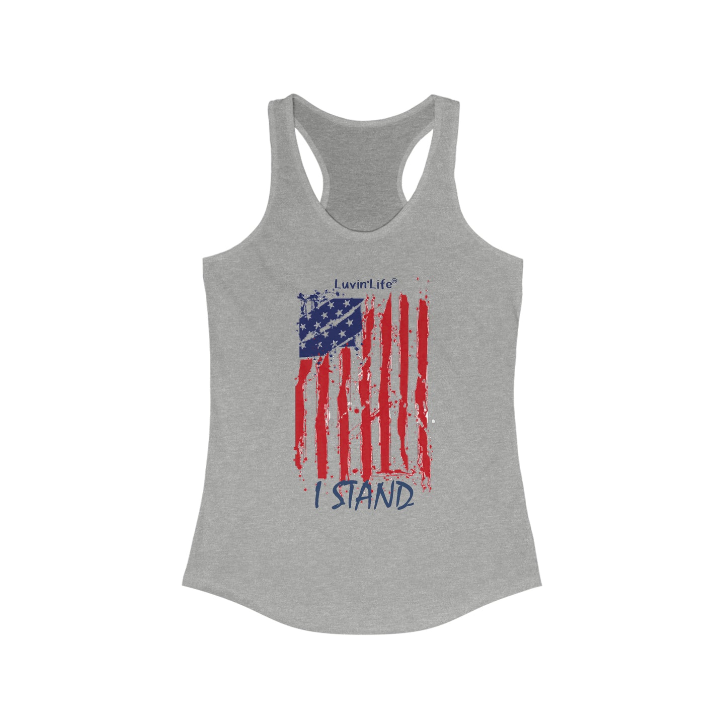 I STAND - Next Level - Women's Ideal Racerback Tank