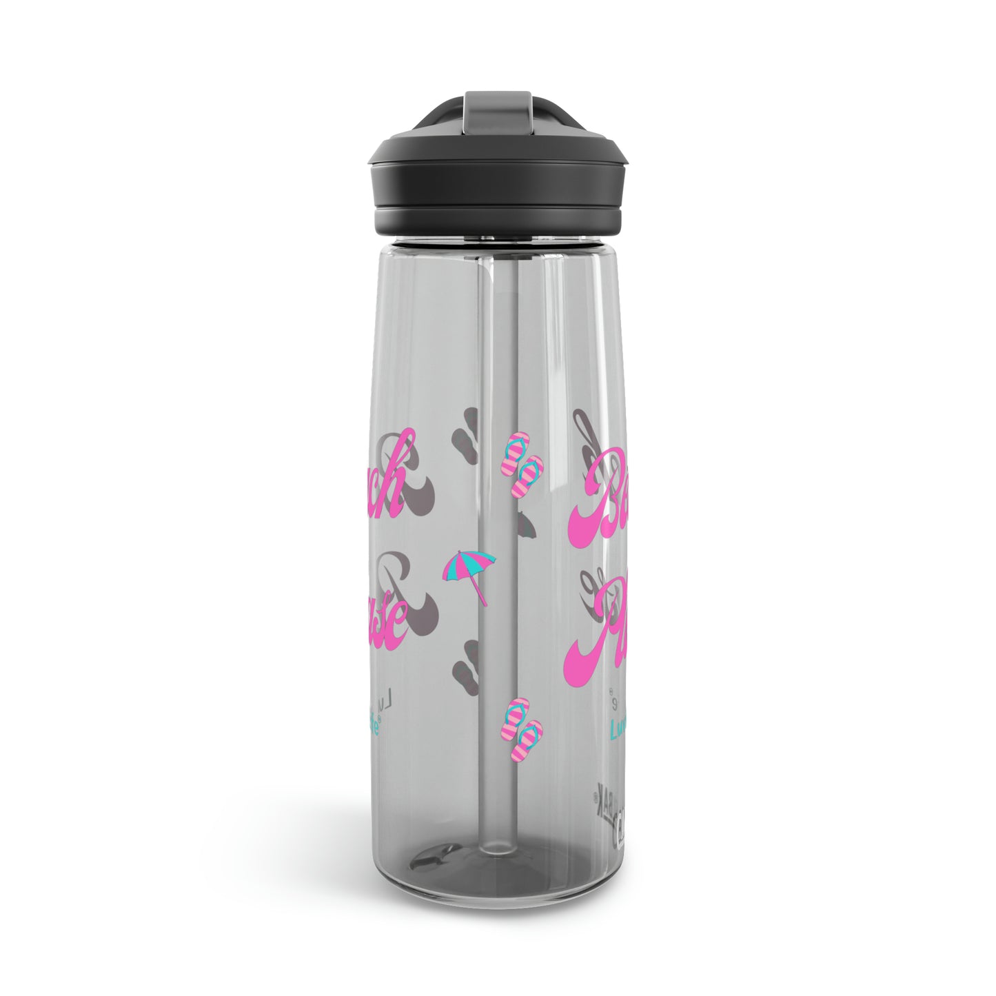 BEACH PLEASE - Pink font - CamelBak Eddy®  Water Bottle, 20oz\25oz