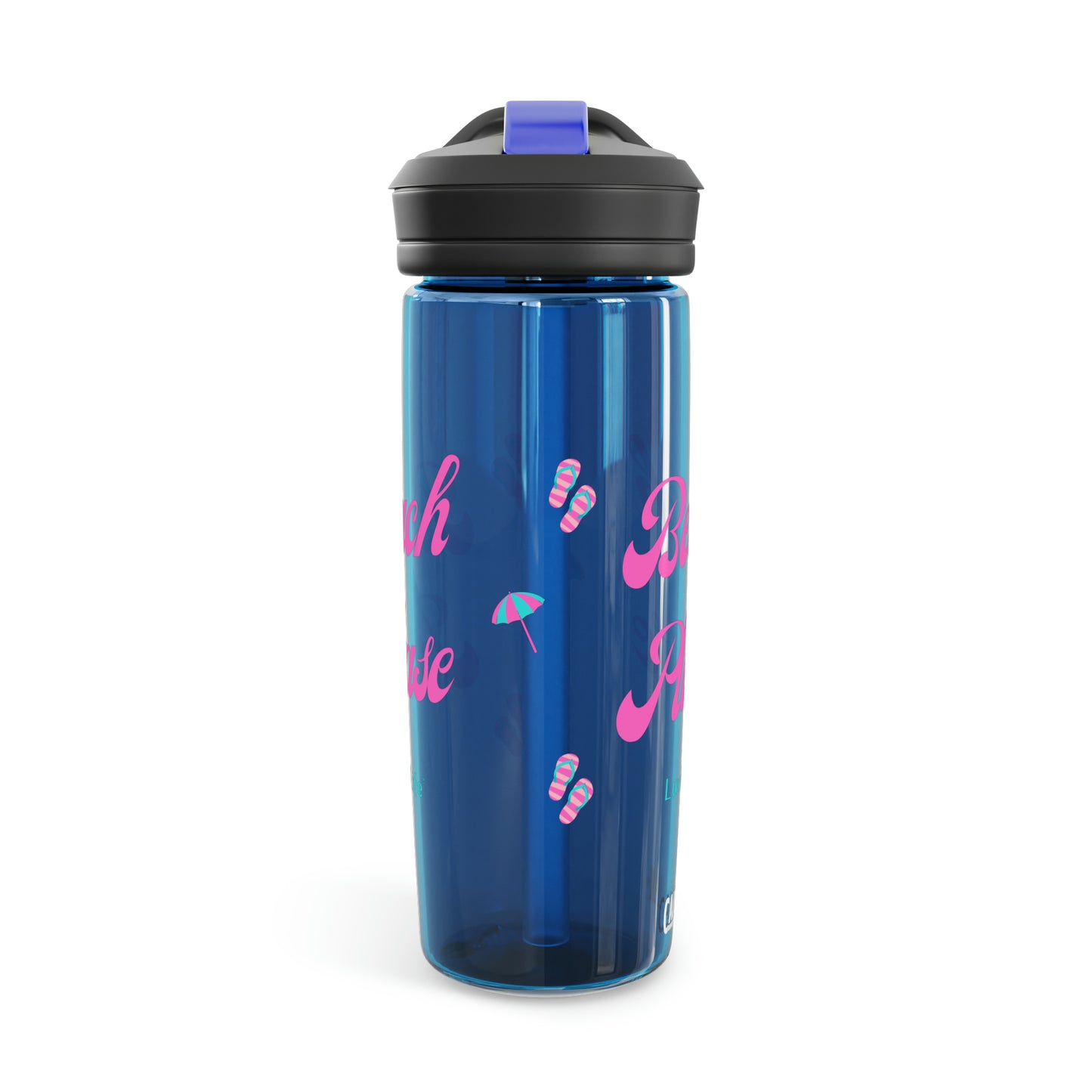 BEACH PLEASE - Pink font - CamelBak Eddy®  Water Bottle, 20oz\25oz