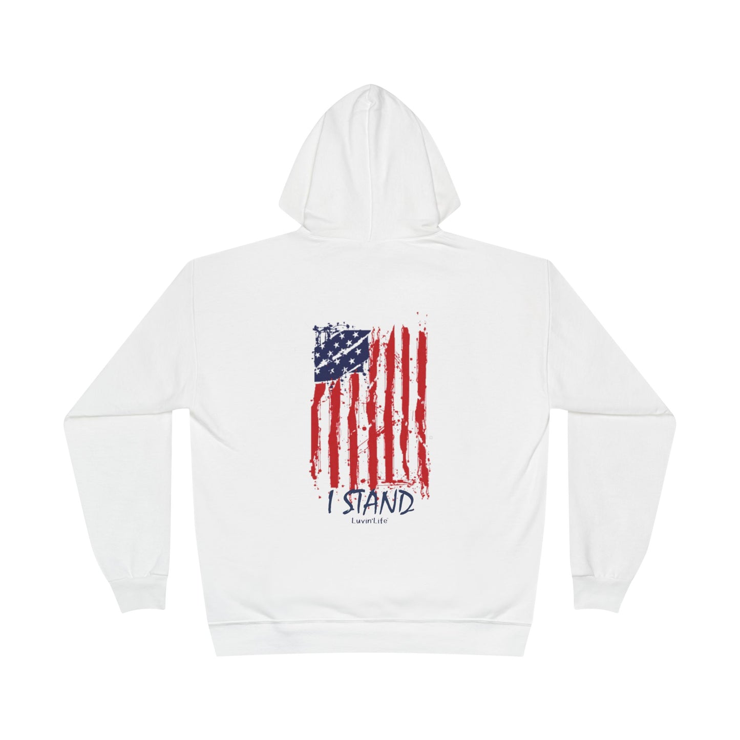 "I STAND" - Unisex Pullover Hoodie Sweatshirt (+3XL)