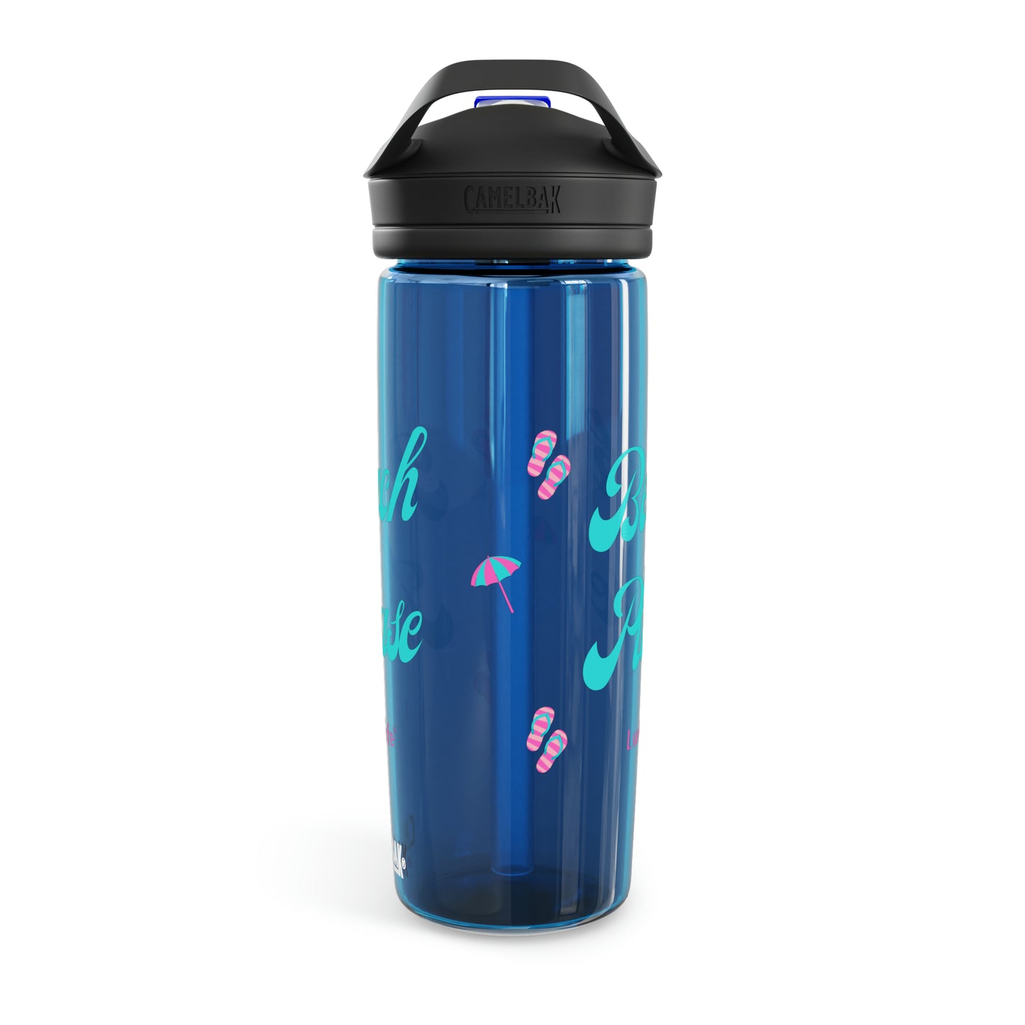 BEACH PLEASE - Teal font - CamelBak Eddy®  Water Bottle, 20oz\25oz