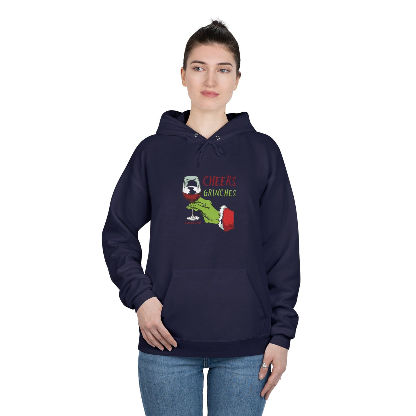 CHEERS GRINCHES - Unisex Pullover Hoodie Sweatshirt (+3XL)