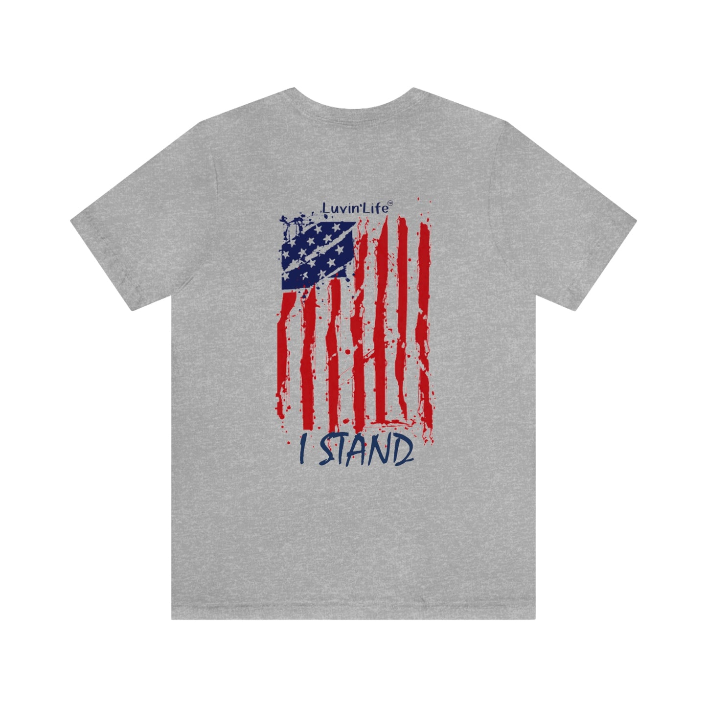 I STAND - Bella+Canvas  - Unisex Jersey Short Sleeve Tee (+3XL)