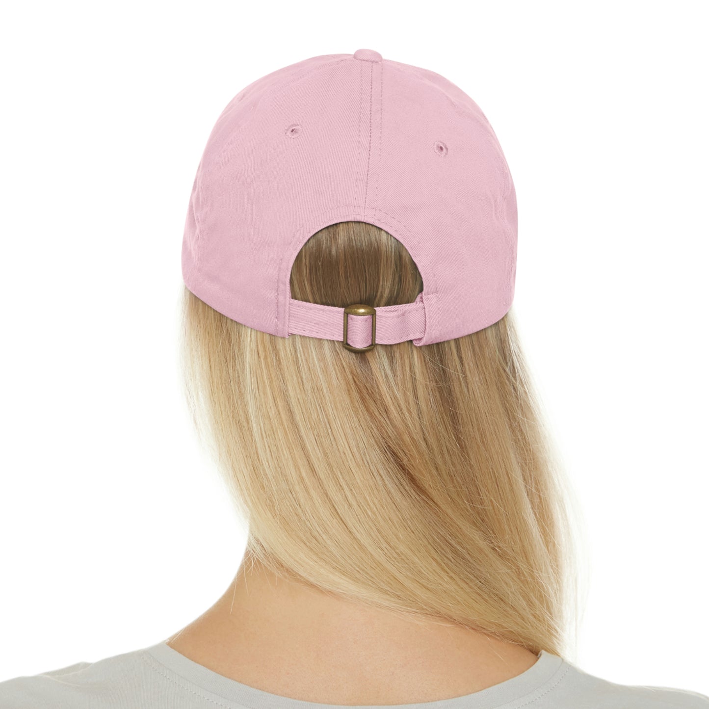 LUVIN'LIFE IN APEX - Dad Hat with Leather Patch (Rectangle)