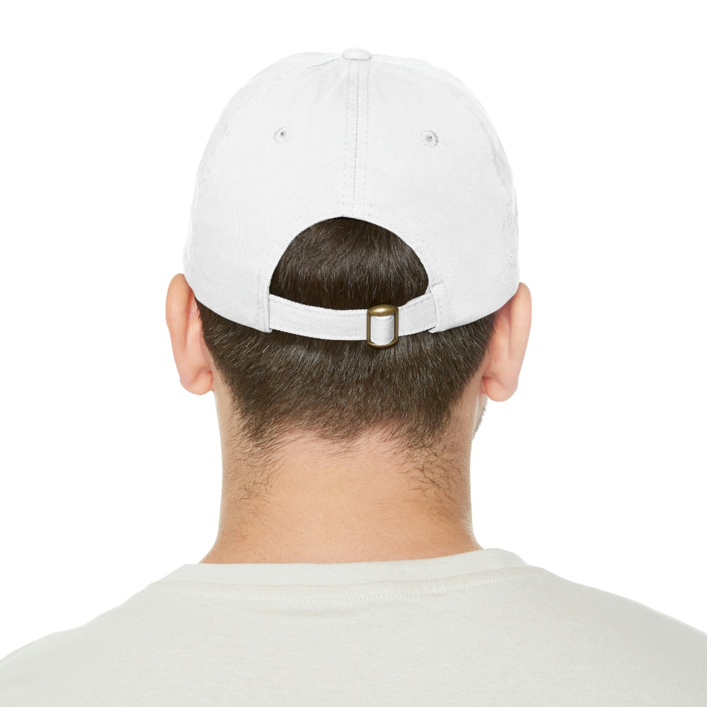 LUVIN'LIFE IN APEX - Dad Hat with Leather Patch (Rectangle)