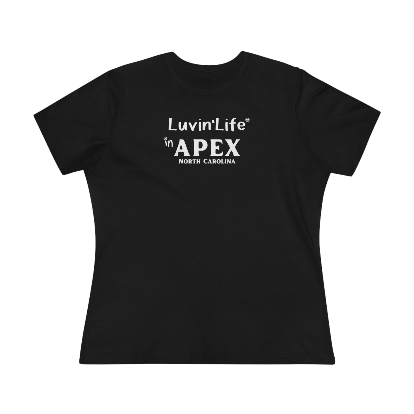 LUVIN'LIFE IN APEX - Bella+Canvas - Women's Premium Tee