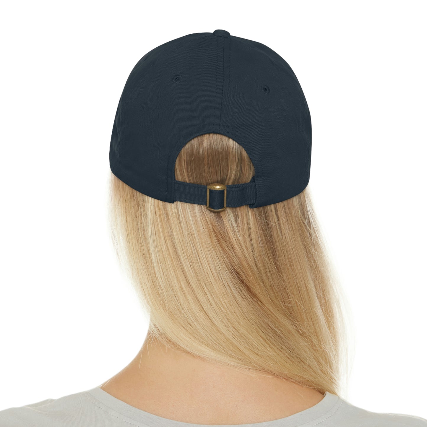 LUVIN'LIFE IN APEX - Dad Hat with Leather Patch (Rectangle)