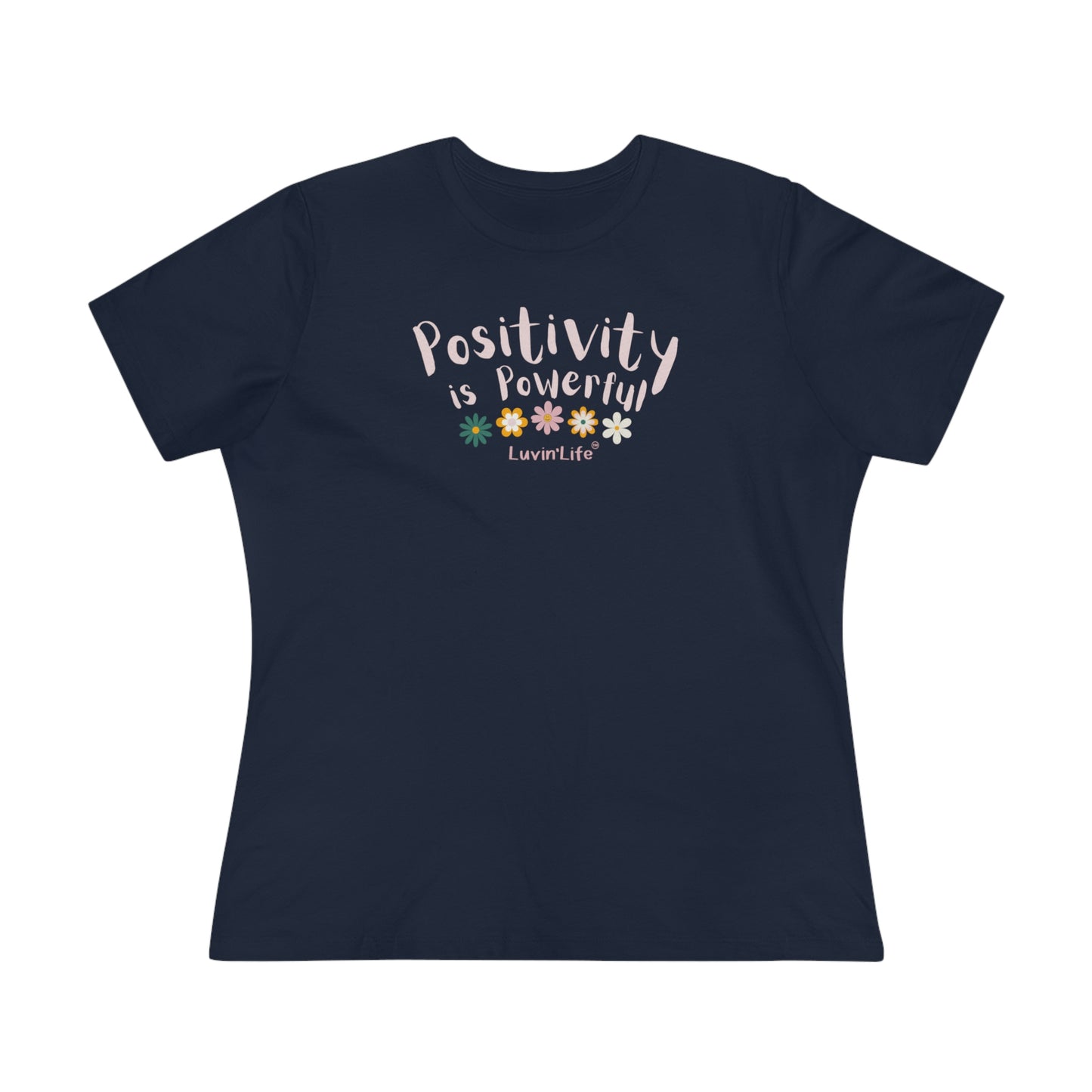 POSITIVITY IS POWERFUL - Bella+Canvas - Women's Premium Tee