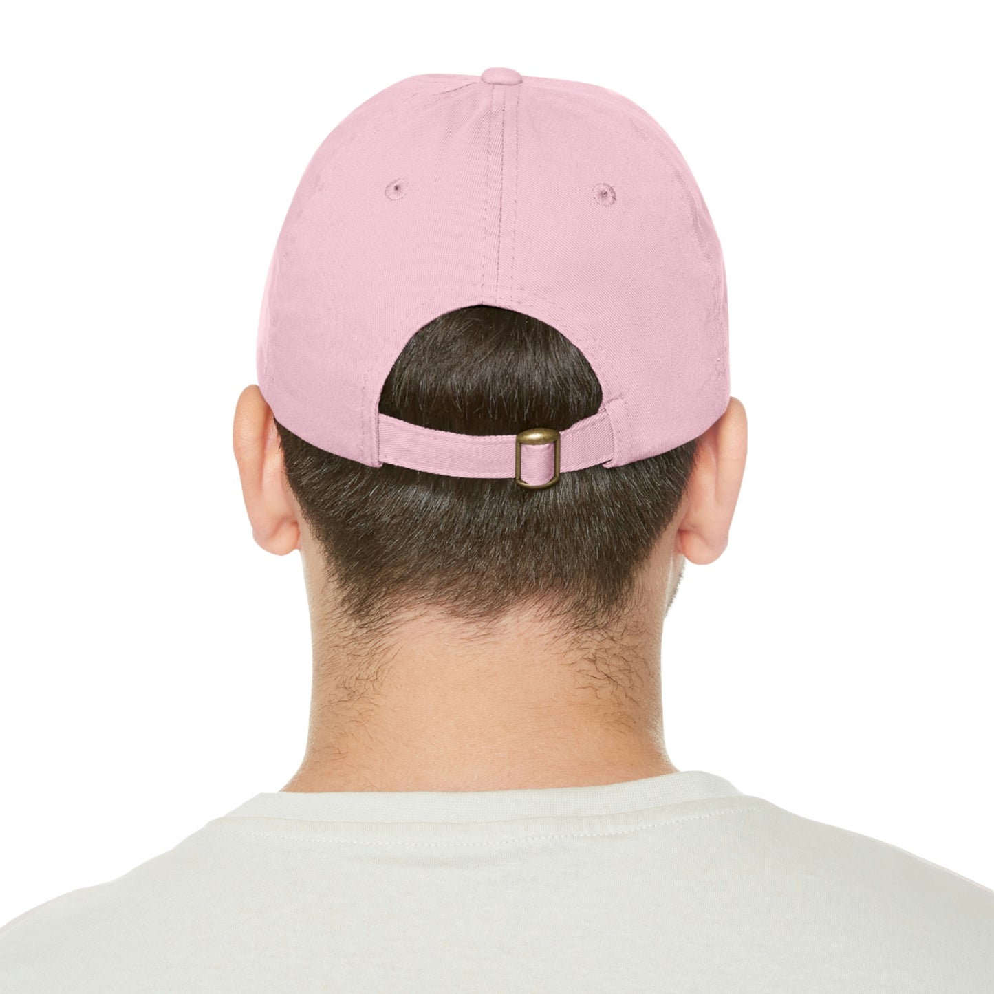 LUVIN'LIFE IN APEX - Dad Hat with Leather Patch (Rectangle)