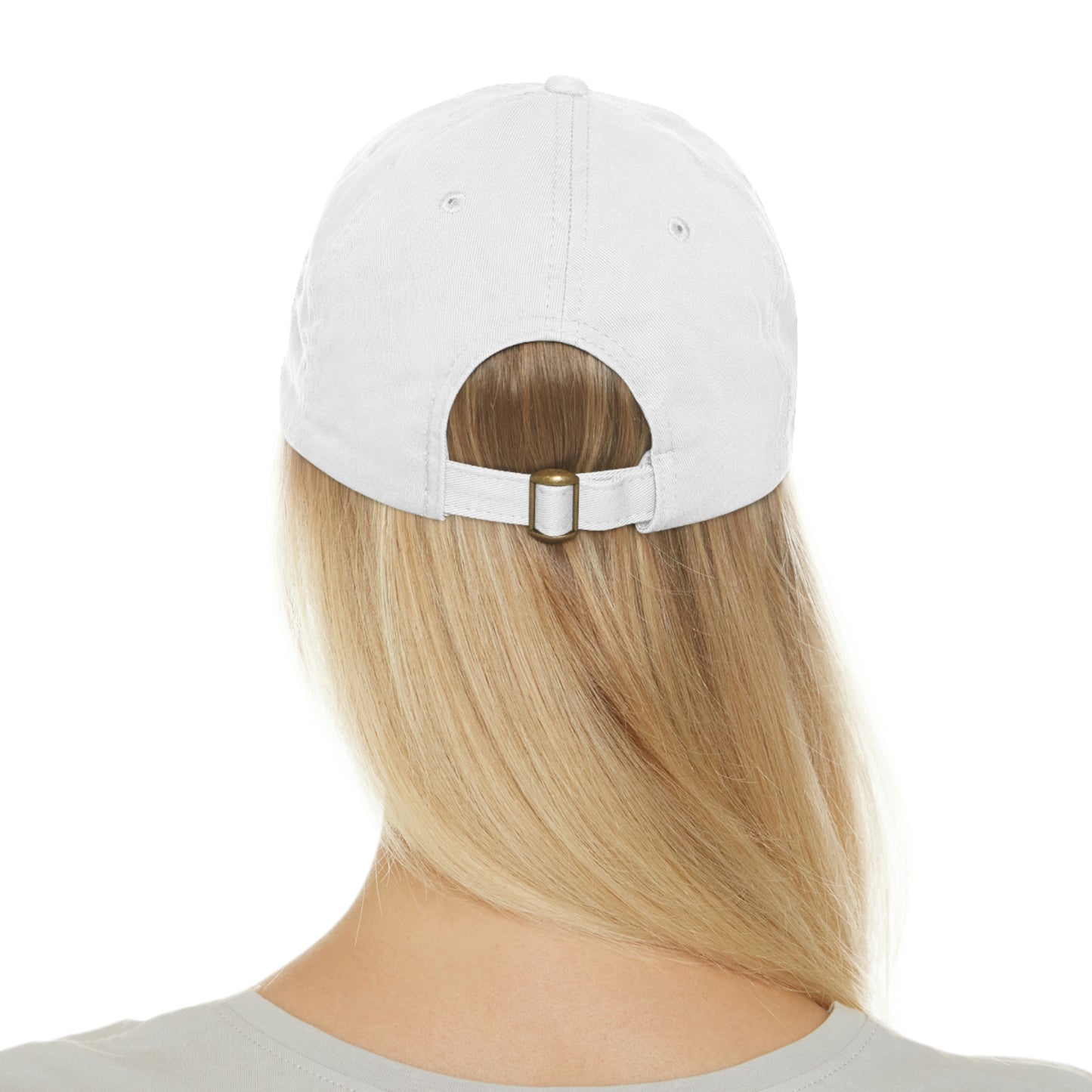 LUVIN'LIFE IN APEX - Dad Hat with Leather Patch (Rectangle)