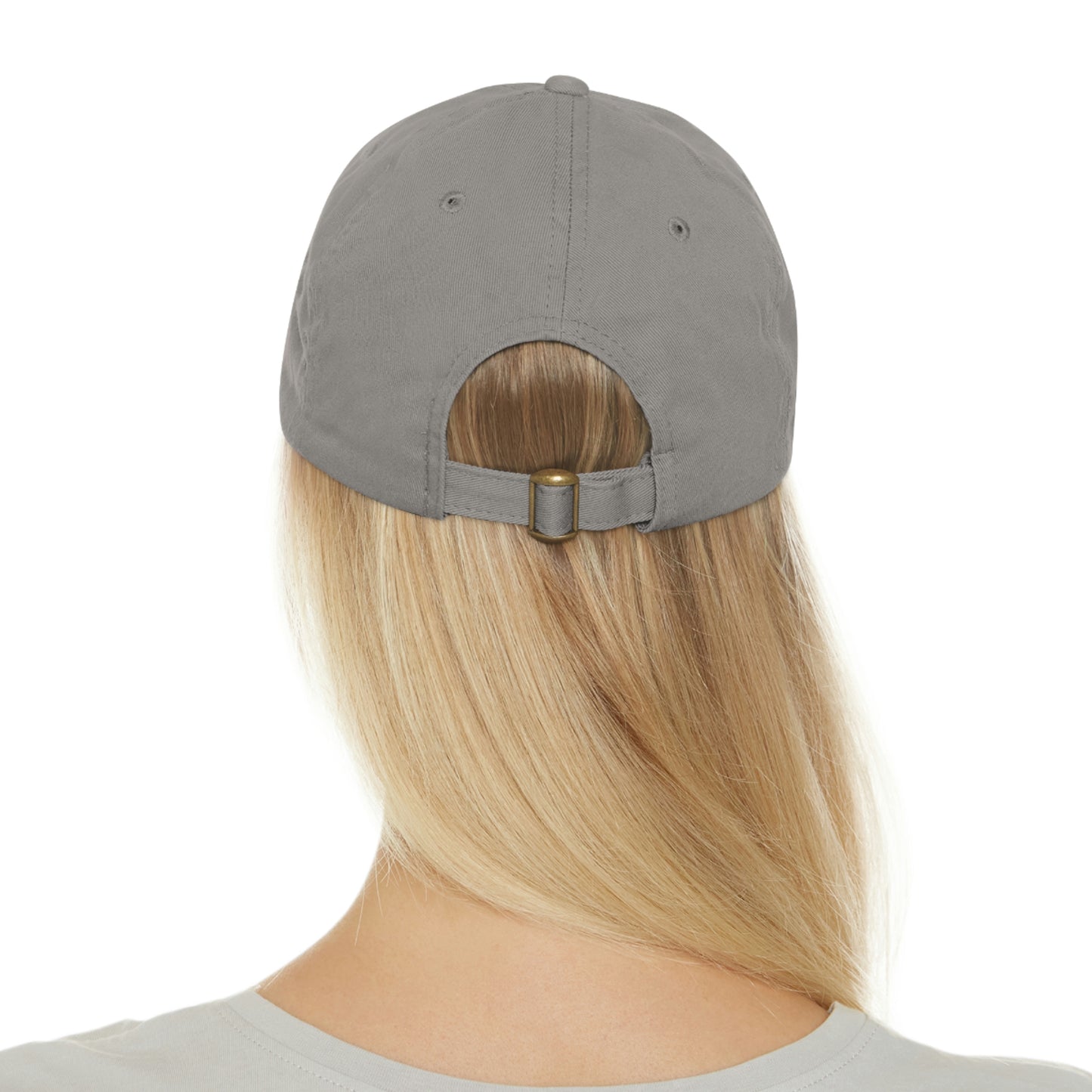 LUVIN'LIFE IN APEX - Dad Hat with Leather Patch (Rectangle)